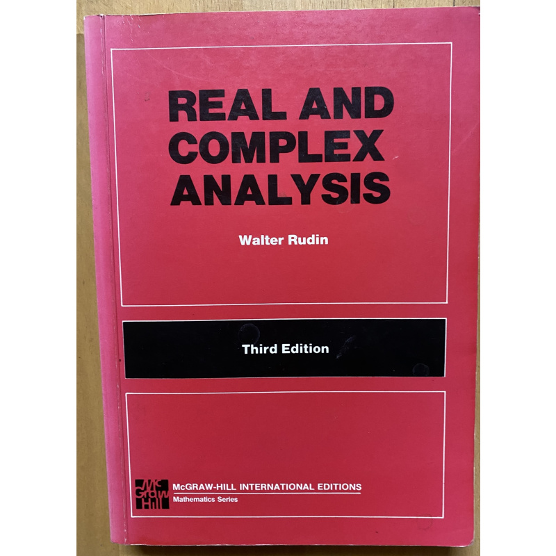 Real and Complex Analysis