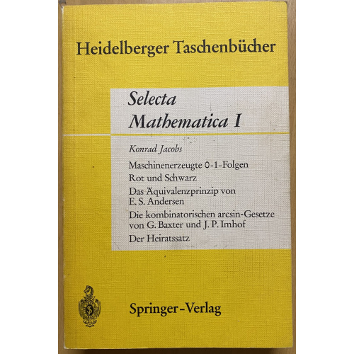 Selecta Mathematica I