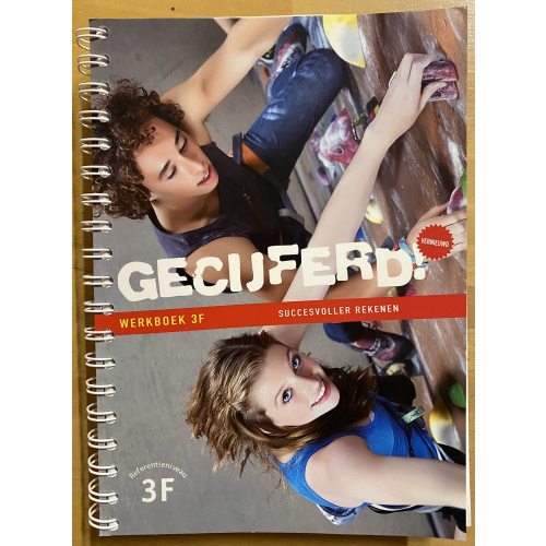 Werkboek Gecijferdheid 3F