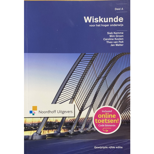 Wiskunde voor het hoger onderwijs (deel A)