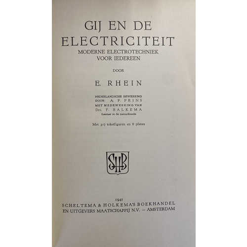 Gij en de Elektriciteit