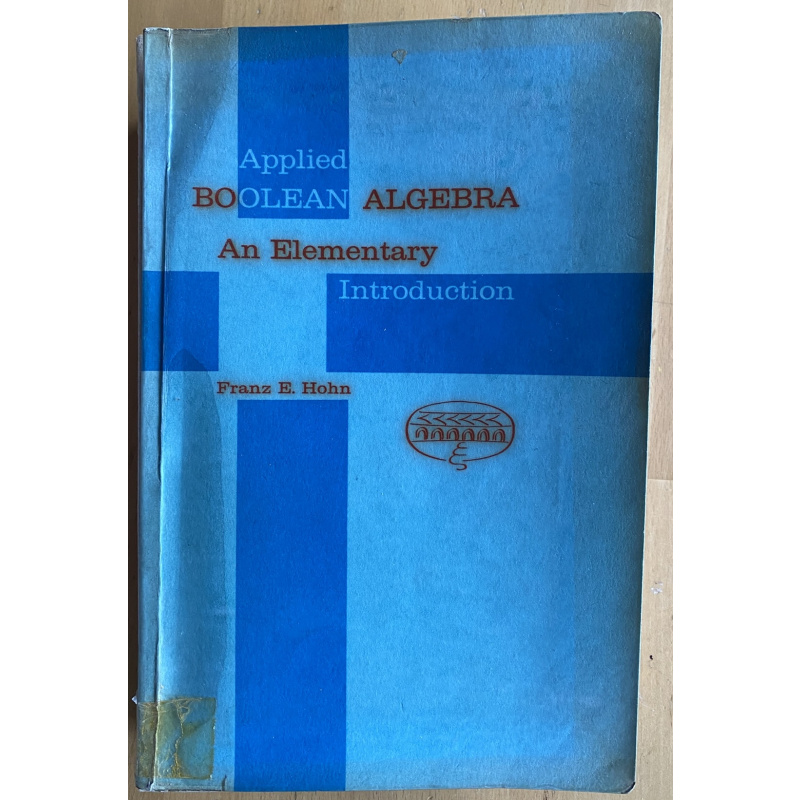 Applied Boolean Algebra
