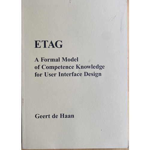 ETAG A Formal Model of Competence Knowledge for User Interface Design