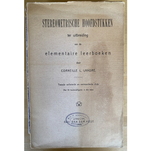 Stereometrische Hoofdstukken