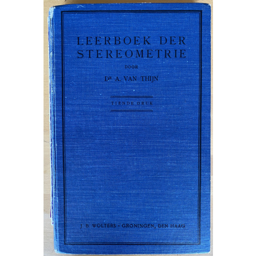 Leerboek der stereometrie