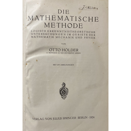 Die Mathematische Methode