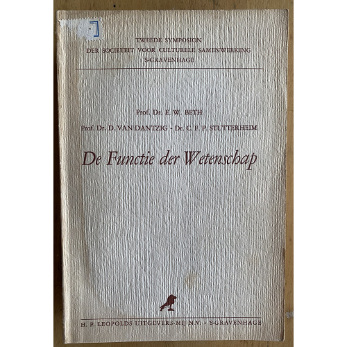 De Functie Der Wetenschap