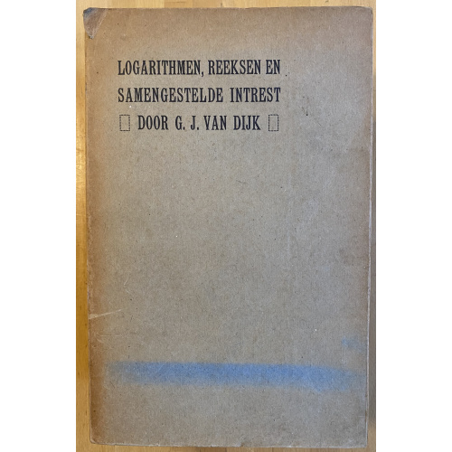 Logarithmen; Reeksen En Samengestelde Intrest