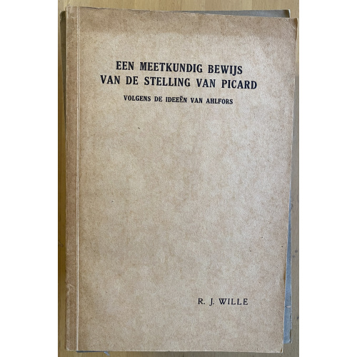 Een Meetkundig Bewijs Van De Stelling Van Picard