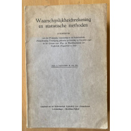 Waarschijnlijkheidsrekening en statistische methoden