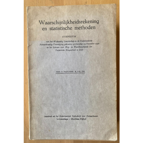 Waarschijnlijkheidsrekening en statistische methoden