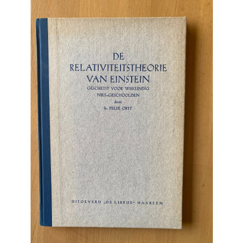 De Relativiteitstheorie Van Einstein Geschetst Voor Wiskundig Niet Geschoolden