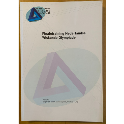 Finaletraining Nederlandse Wiskunde Olympiade