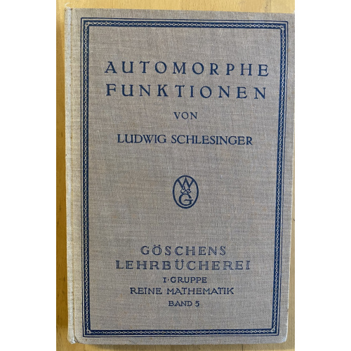 Automorphe Funktionen