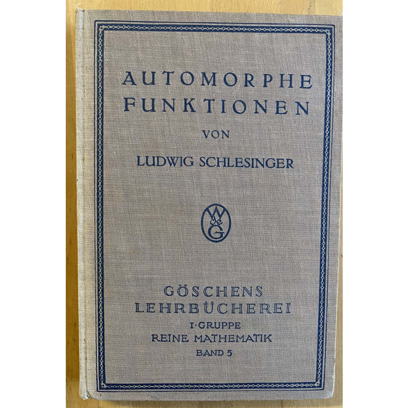 Automorphe Funktionen