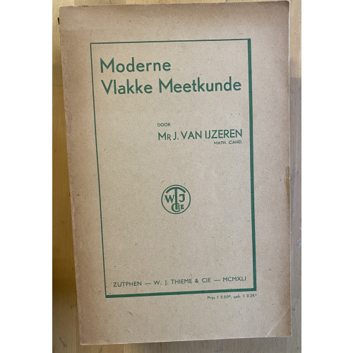 Moderne Vlakke Meetkunde