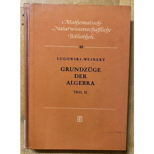 Grundzuge Der Algebra Teil Ii