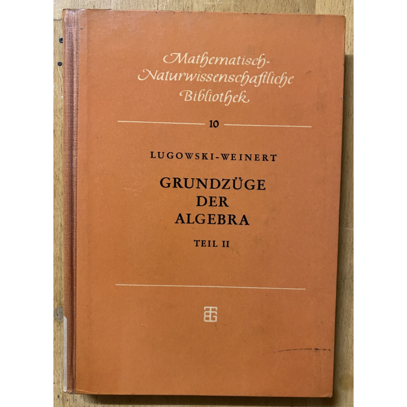 Grundzuge Der Algebra Teil Ii
