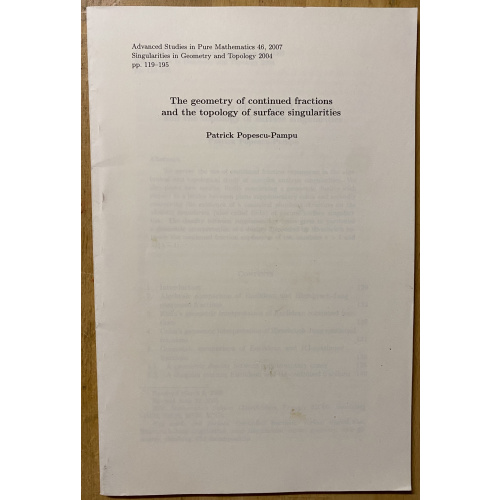 The geometry of continued fractions and the topology of surface singularities