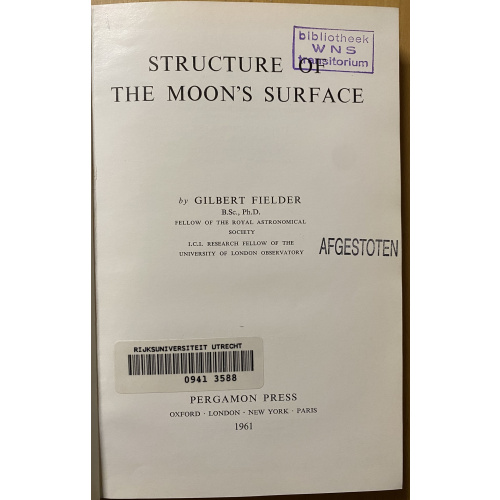 Structure The Moon's Surface