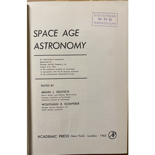 Space Age Astronomy