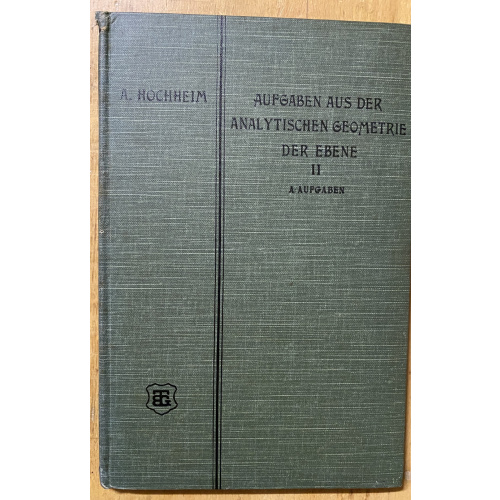 Aufgaben Aus Der Analytischen Geometrie Der Ebene