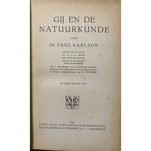 Gij En De Natuurkunde
