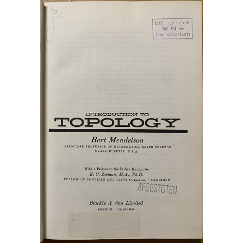 Introduction To Topology