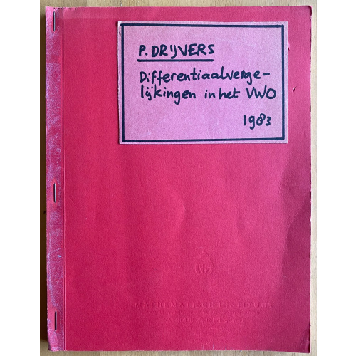 Differentiaalvergelijkingen in het VWO