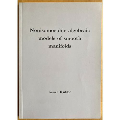 Nonisomorphic algebraic models of smooth manifolds
