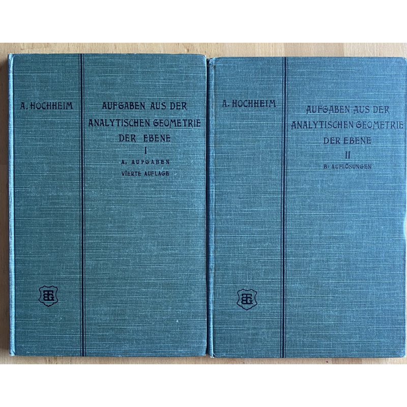 Aufgaben Aus Der Analytischen Geometrie Der Ebene (I + II)