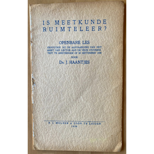 Is Meetkunde Ruimteleer?