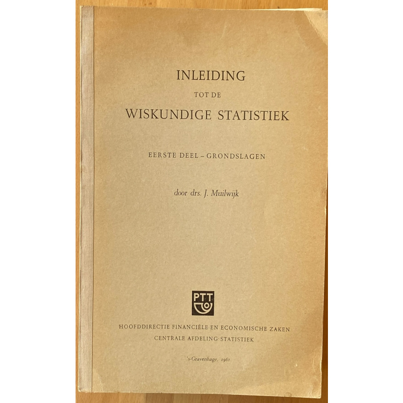 Inleiding tot de Mathematische Statistiek