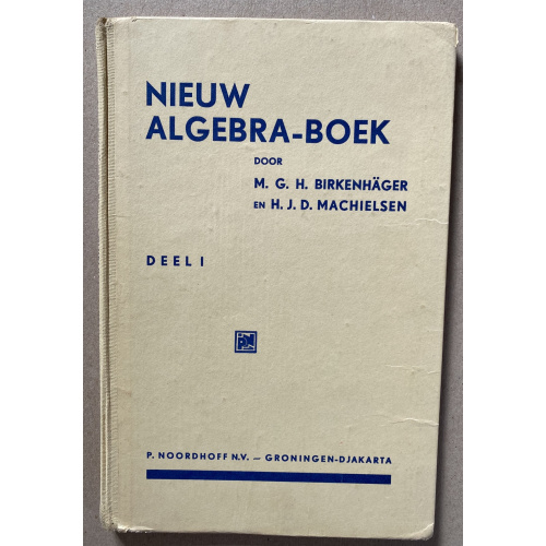 Nieuw algebraboek I