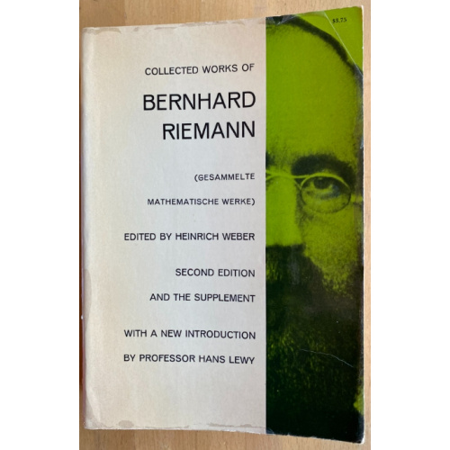 Collected Works of Bernhard Riemann