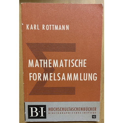 Mathematische Formelsammlung