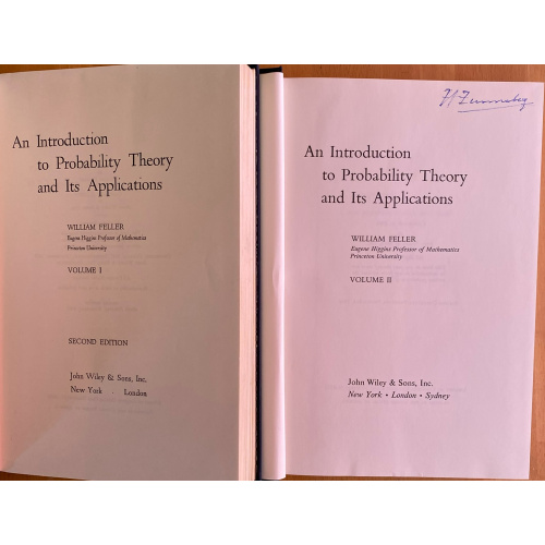 An Introduction to Probability Theory and Its Applications I + II