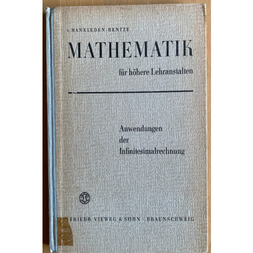 Mathematik Fur Hohere Lehranstalten
