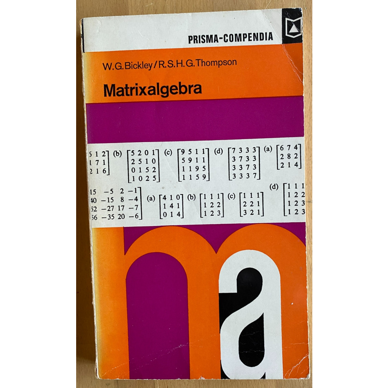 Matrix algebra