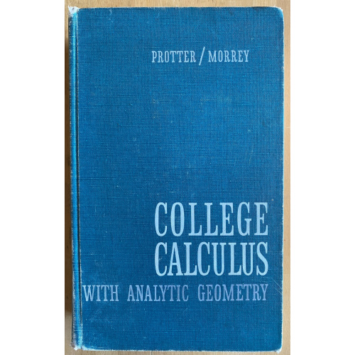 College Calculus with Analytic Geometry