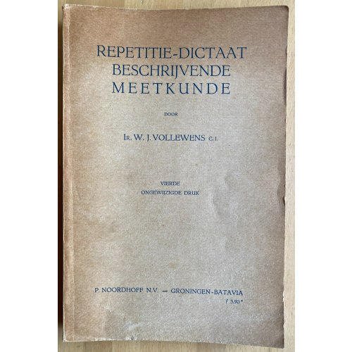 Repetitie-Dictaat Beschrijvende Meetkunde