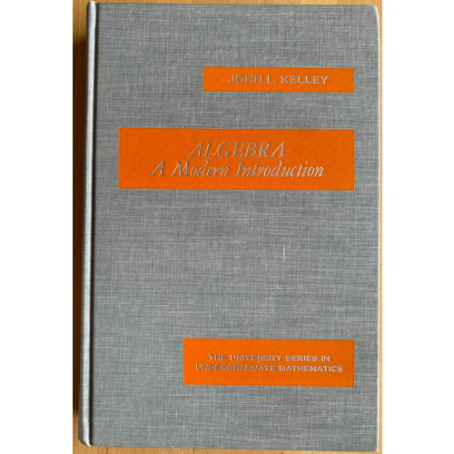 Algebra A Modern Introduction