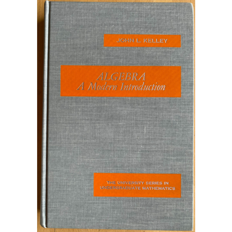 Algebra A Modern Introduction