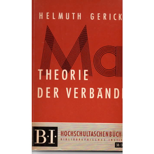 Theorie Der Verbände