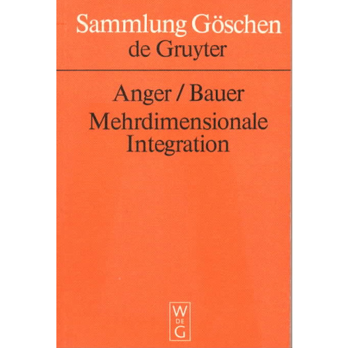 Mehrdimensionale Intergation