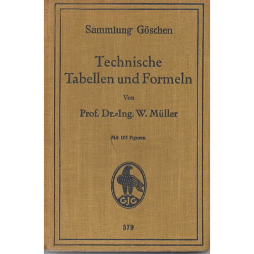 Technische Tabellen und Formeln