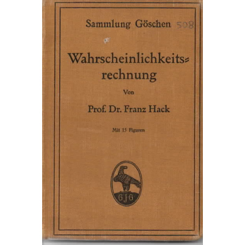 Wahrscheinlichkeits-rechnung