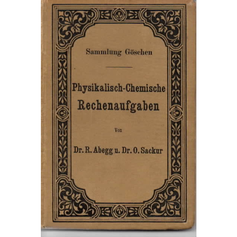 Physikalisch-Chemische Rechenaufgaben