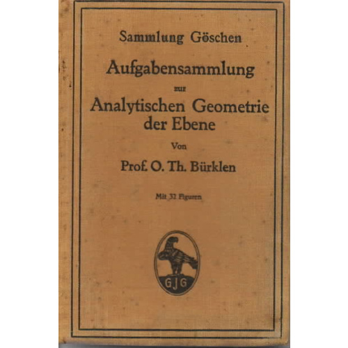 Aufgabensammlung zur Analytischen Geometrie der Ebene