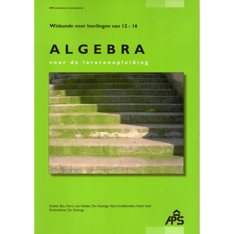 Algebra voor de lerarenopleiding